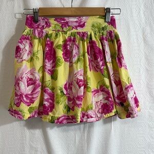 Abercrombie & Fitch floral mini skirt